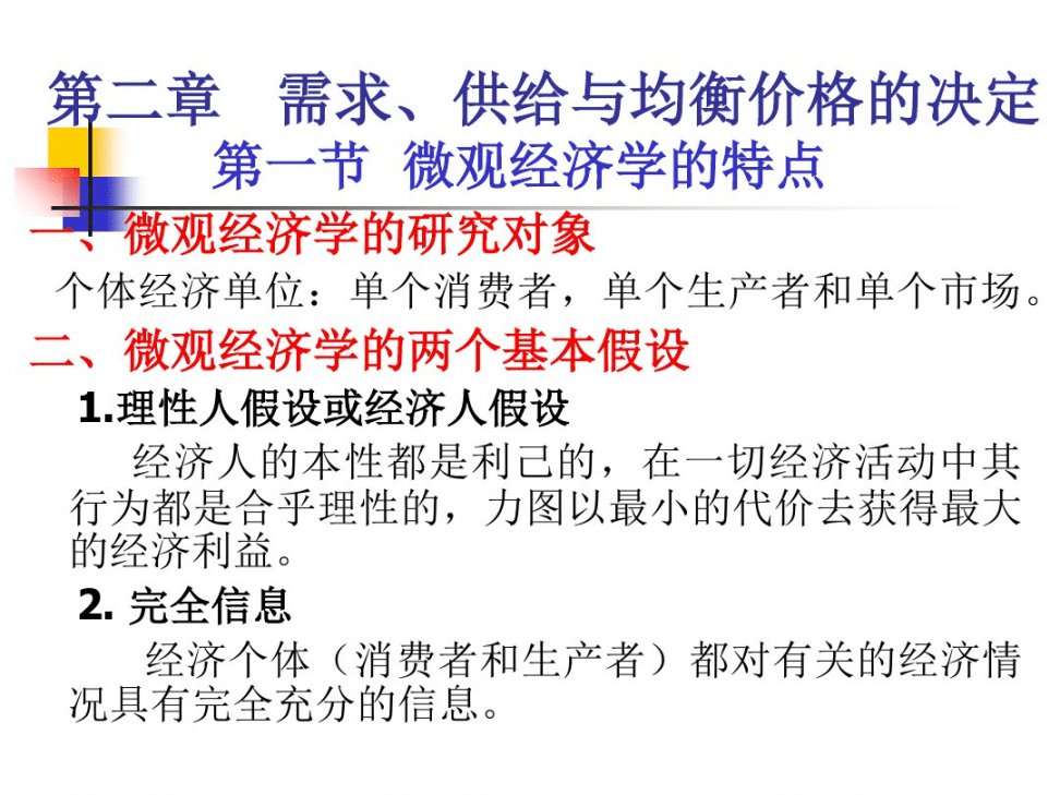 微观经济学在线课程，探索现代经济理论的门户